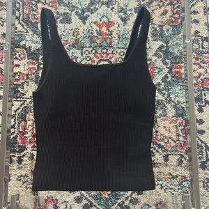 Babaton Sculpt Knit Squareneck Tank size medium